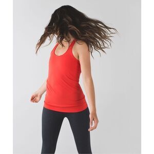 Lululemon Cool Racerback In Alarming/Red Size 4